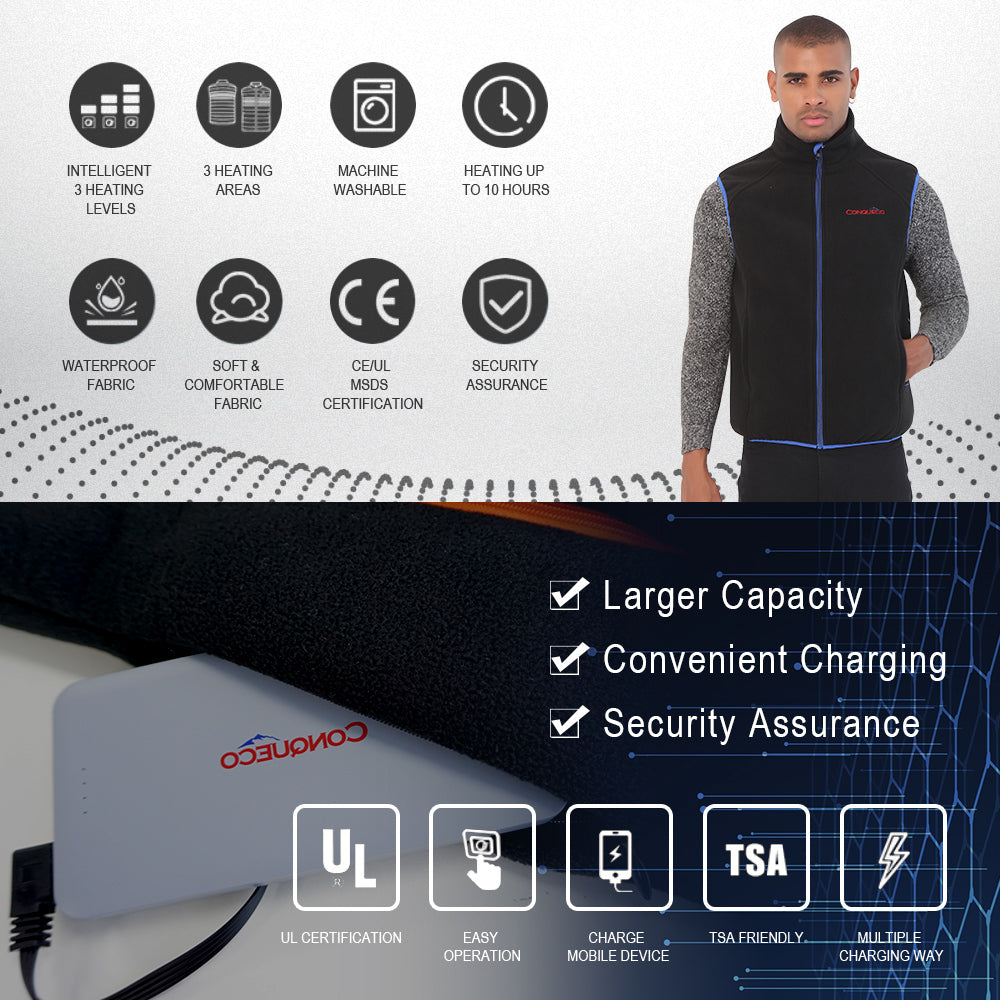 Men Heated Vest